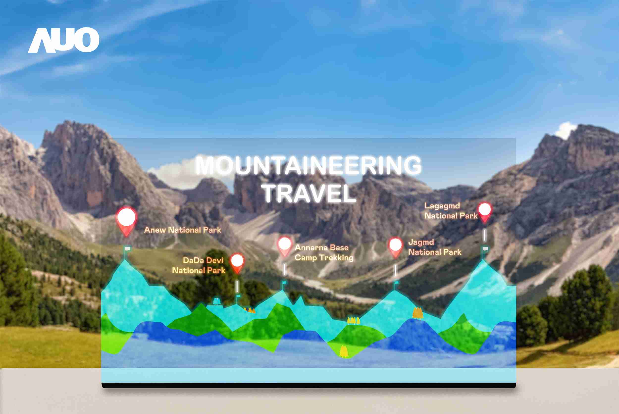 william威廉中文官网展示全球单片尺寸最大(*)42吋透明Micro LED显示器拼接而成的〝64吋透明Micro LED显示器〞，，具备高透明度、、、、1,000 nits高亮度、、、、广色域、、、、采用三边无边框的无缝拼接等多重特色，，，呈现超高清、、、细腻画质而不遮挡后方视觉，，，满足层峰需求，，，，可广泛运用于零售、、、艺术展览或商业空间等场域